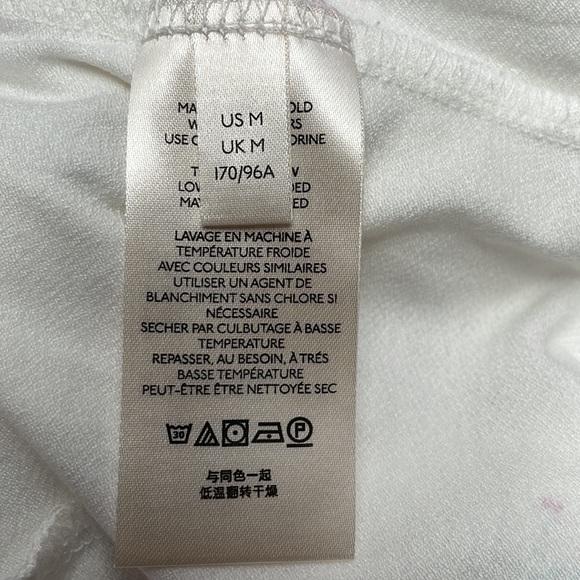 Free People Winter Sun Printed boho off white ling sleeve soft Tunic Dress - Picture 14 of 15